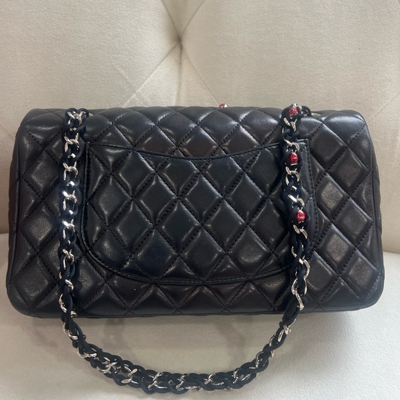 ON HOLD❌Rare🐞🐞Chanel Classic Ladybug Quilted Lambskin Medium Flap Bag - Picture 7 of 13